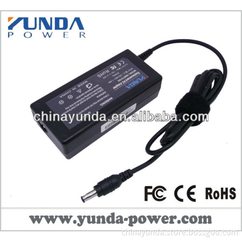 YUNDA Brand notebook charger for SAMSUNG 60W 19V 3.16A